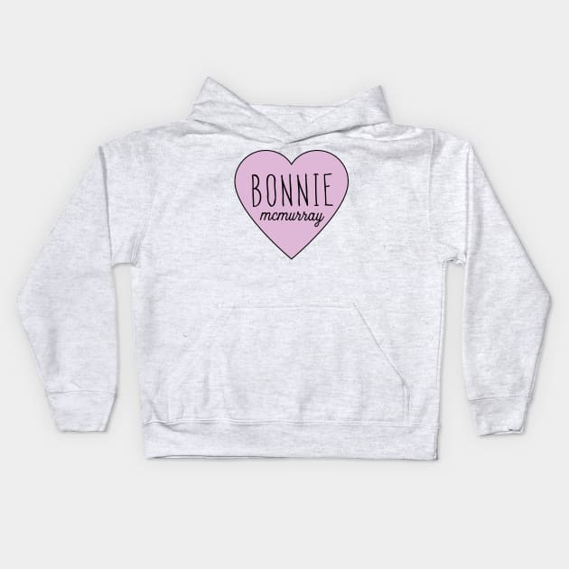 Letterkenny Bonnie McMurray Simple Heart Kids Hoodie by PincGeneral